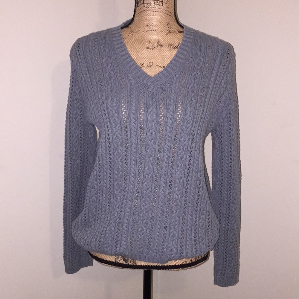 Grayish blue Ralph Lauren sweater